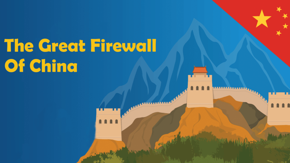 The Great Firewall Of China Appkartstudio